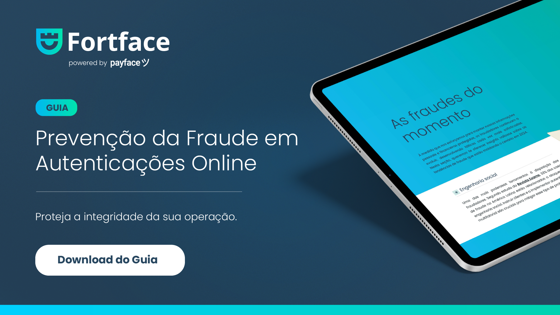 Guia de prevenção da fraude em autenticações online com reconhecimento facial